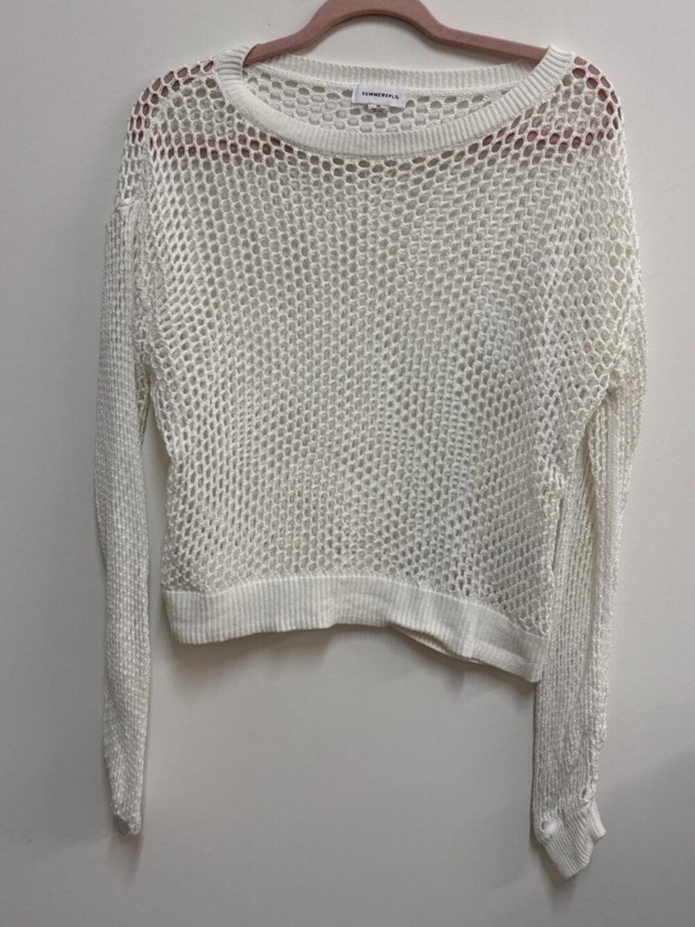 Summersalt Women's White  Jumper